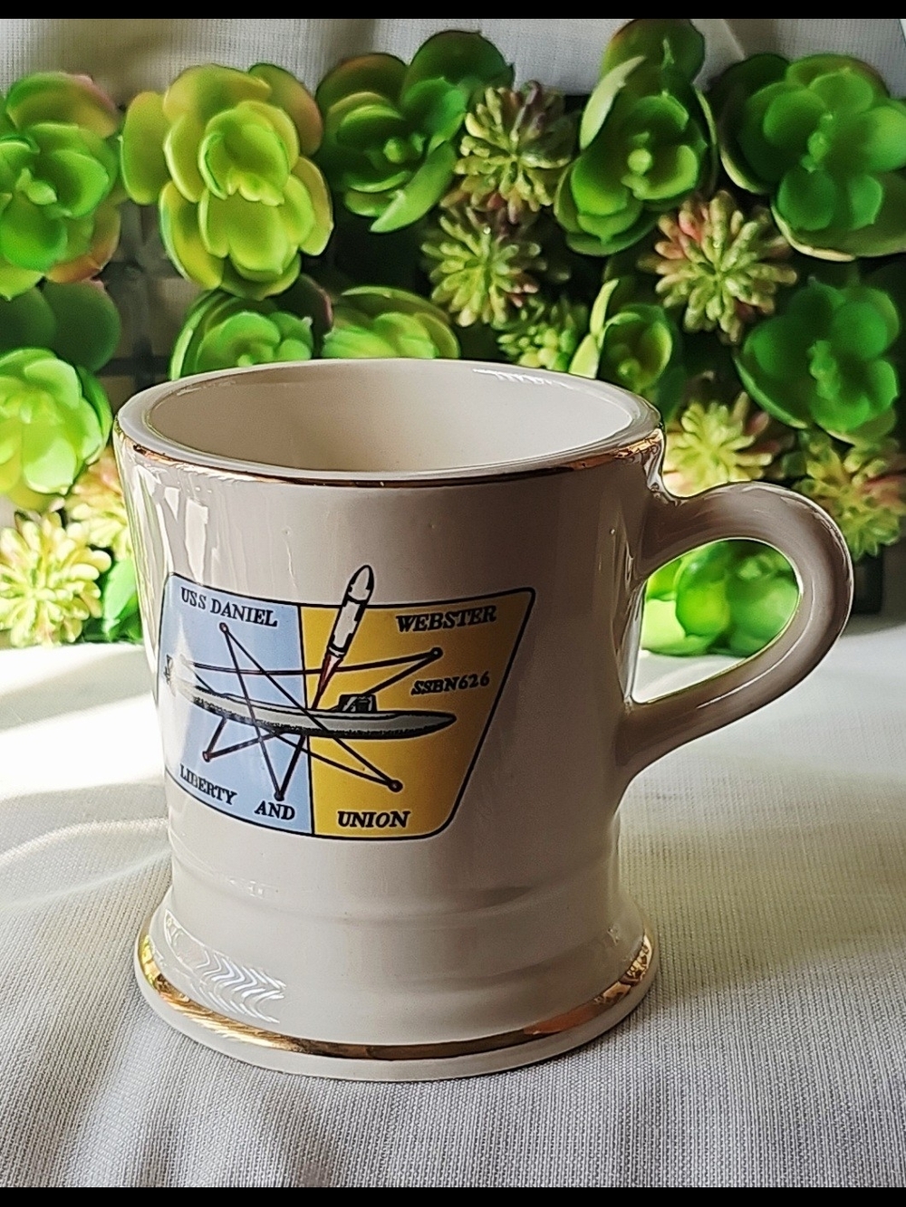 USS Daniel Webster Commemorative Ceramic Mug